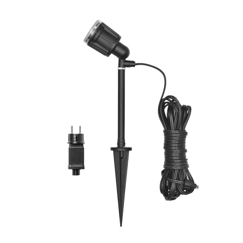 Amalfi LED Spot 1W 12V IP44 Svart Konstsmide