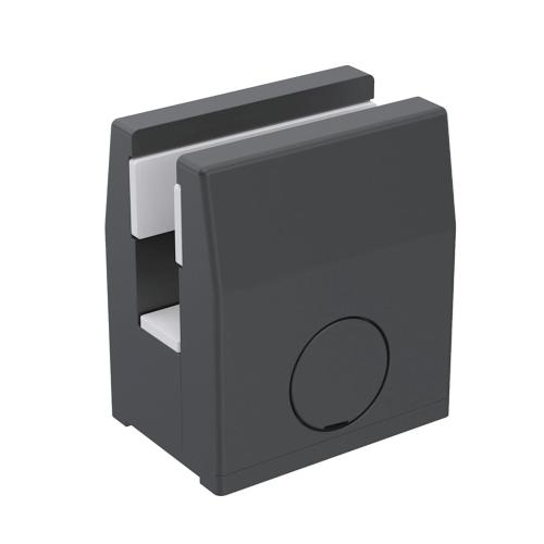 Contura Shower, Showerama Art Golvstöd, Matt Svart