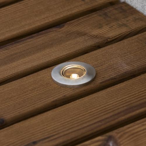 Mini Markspot LED Inklusive Transform G4 12V IP44 Rustfrit Stål 6stk Konstsmide