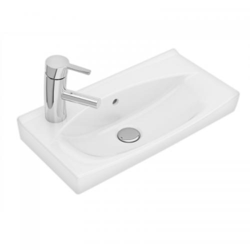 Tvättställ Spira Konsol Ifö 15088 51.5 cm, Kranhål Vänster