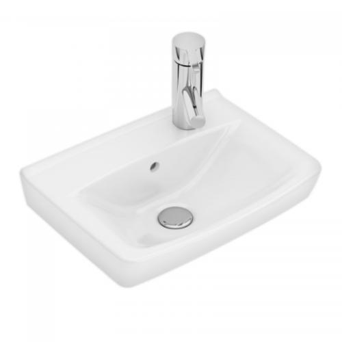 Tvättställ Spira 15047 Konsol/Vägghake Ifö Kranhål Höger 41,5cm