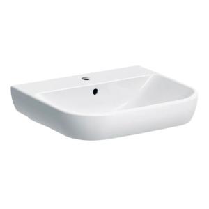 Geberit Smyle Washbasin With Overflow 55x48x16.5cm White