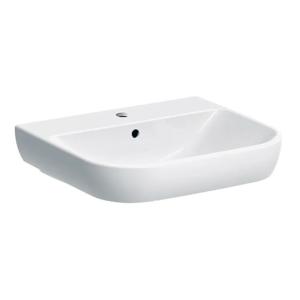 Geberit Smyle Washbasin With Overflow 60x48x16.5cm White