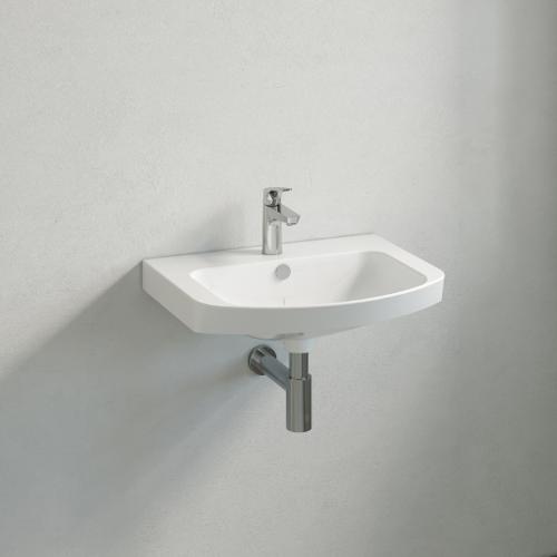 Macro Design Heart Tvättställ Konsolupphängning 460x425x70mm Vit