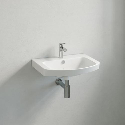 Macro Design Heart Tvättställ Bultupphängning 610x500x70mm Vit