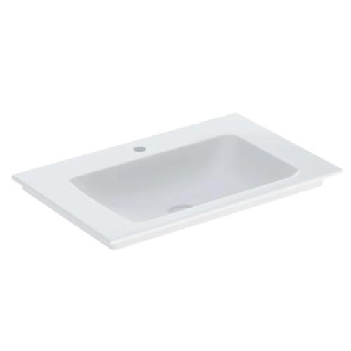 Geberit ONE Furniture Washbasin Faucet Hole Center 75x48x14cm White