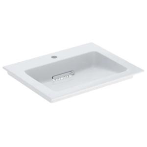 Geberit ONE Furniture Washbasin Tap Hole Center 60x48x13cm KeraTect White