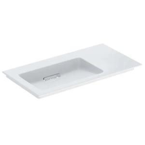 Geberit ONE Furniture Washbasin Overflow Without 90x48x13.1cm KeraTect/White