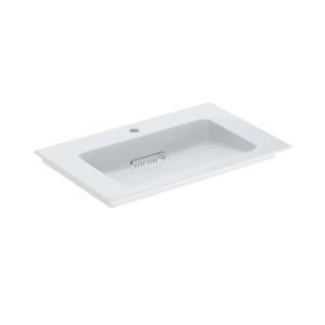 ​Geberit ONE Møbelvask Hanehul Midt 90x48cm Blank Hvid