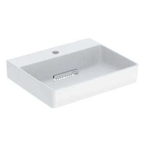 Geberit ONE Washbasin Tap Hole Center 50x41cm Glossy White