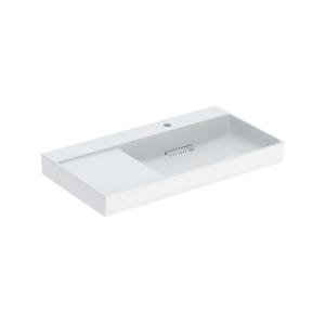 Geberit ONE Washbasin Outlet Horizontal 90x48cm Glossy White