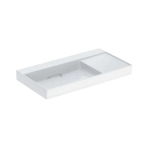 Geberit ONE Washbasin Outlet Horizontal Faucet Hole Without 90x48cm White