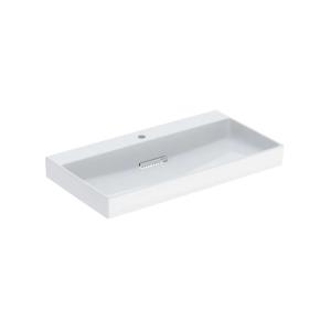 Geberit ONE Washbasin Faucet Hole Center 105x48cm Glossy White