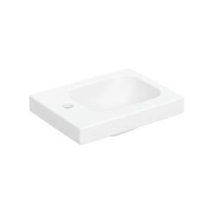 Geberit iCon Light Sink Faucet Hole Left 38cm White