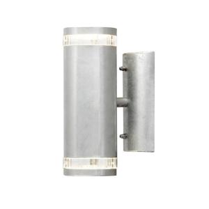 Modena Væglys Op/Ned GU10, 230-240V, 2x35W, IP44, Galvaniseret, Konstsmide