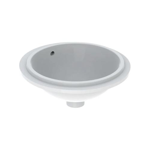 Geberit VariForm Undermount Washbasin Round Overflow White