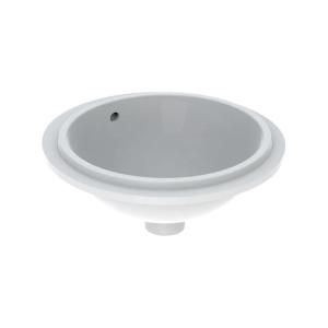 Geberit VariForm Undermount Washbasin Round Overflow White