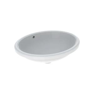 Geberit VariForm Undermonteret Håndvask Oval 50X46cm Hvid