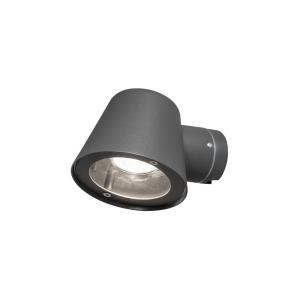 Trieste Wall Light, GU10, 230-240V, IP44, Dark Grey, Konstsmide