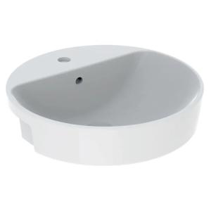 Geberit VariForm Semi Integrated Washbasin Middle 50x18.5cm White