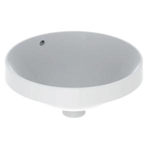 Geberit VariForm Built In Washbasin Round 40x18cm White