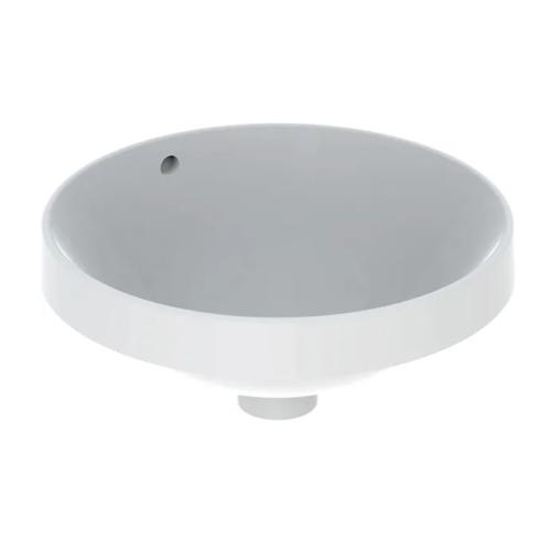 Geberit VariForm Tvättställ Rund Överfyllnad Synlig Vit