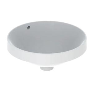 Geberit VariForm Washbasin Round Overflow Visible White