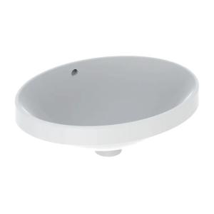 Geberit VariForm Washbasin Overflow Visible 50x40cm White