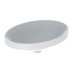 Geberit VariForm Washbasin Overflow Without 55x40cm White