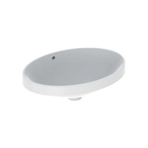 Geberit VariForm Washbasin Oval Overflow Visible White