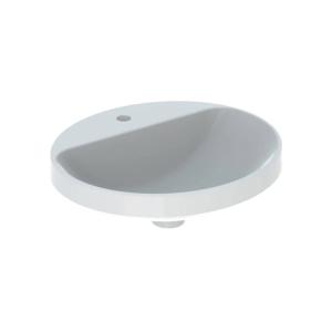 Geberit VariForm Washbasin Oval With Tap Hole Overflow Without White