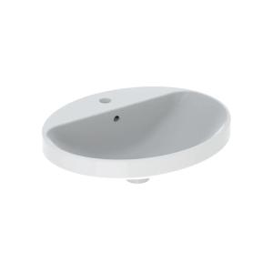 Geberit VariForm Washbasin Overflow Visible 55cm White