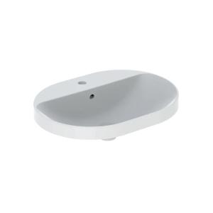 Geberit VariForm Washbasin With Faucet Hole 60cm White KeraTect