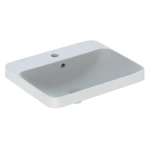 Geberit VariForm Washbasin With Tap Hole And Overflow 55x45x17.8cm White