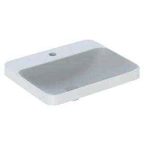 Geberit VariForm Tvättställ Med Kranhål 55x45x17.8cm Vit