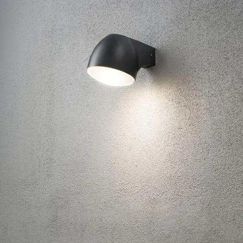 Ferrara Væglampe LED 4W 230-240V IP44 Sort Konstsmide