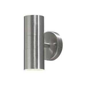 Modena Wall Light Up/Down GU10, 230-240V, IP44, 2x35W, Stainless, Konstsmide