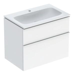 Geberit iCon Set Furniture Washbasin 75x63x48cm White