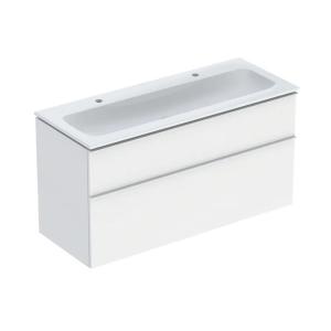 Geberit iCon Set Furniture Washbasin 120x63x48cm White Lacquered Matt