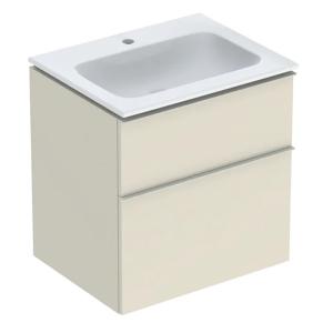 Geberit iCon Set Furniture Washbasin 60x63x48cm Sand Gray