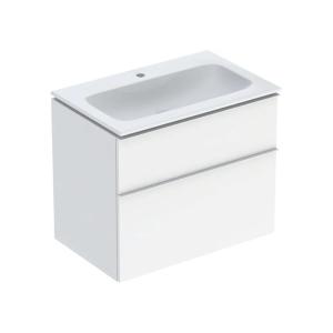 Geberit iCon Set Furniture Washbasin 75x63x48cm White