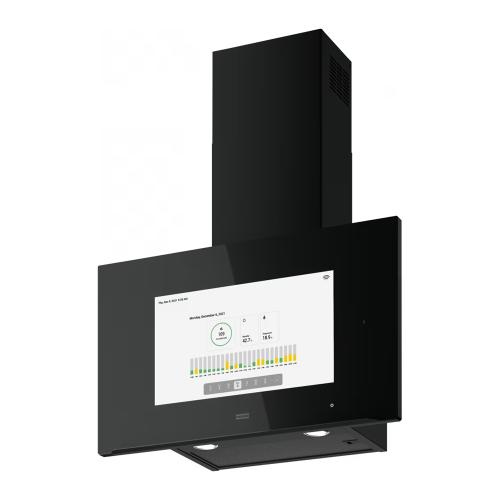 Franke Fan AQ Sense Flat 80 Sort Glas