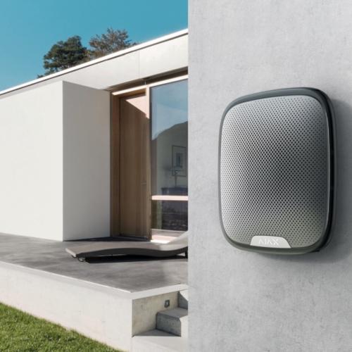 Ajax Wireless Outdoor Siren Black