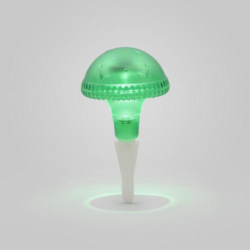Assisi Svamp Solcell LED IP44 Grön Konstsmide