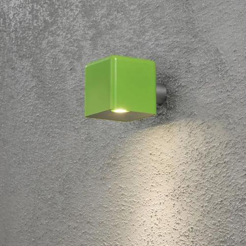 Væglampe LED Amalfi 12V IP54 Grøn Konstsmide