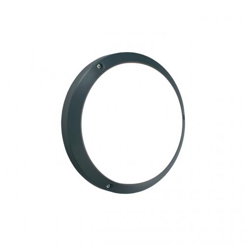 Väggarmatur Bornholm, Grafit, LED, 7,8W, 3000K, Norlys 541GR