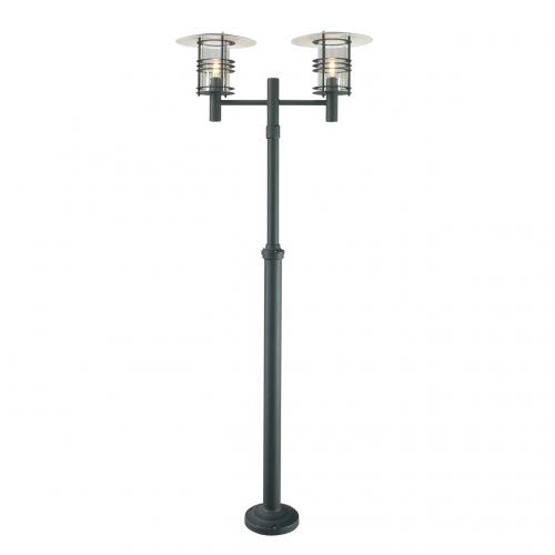 Stolpe Stockholm 2xE27 Svart, Norlys 283B