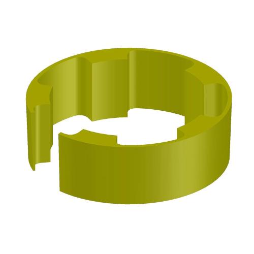 Låsekile 108mm Gul Solar Light