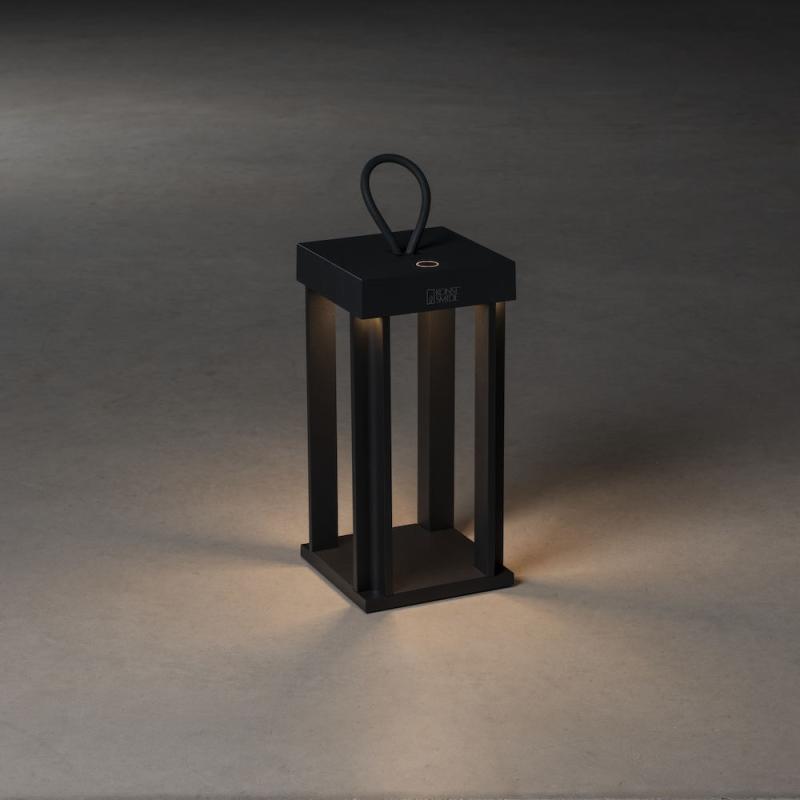 Cannes Lanterna USB 42cm 3,7V IP54 Svart Konstsmide
