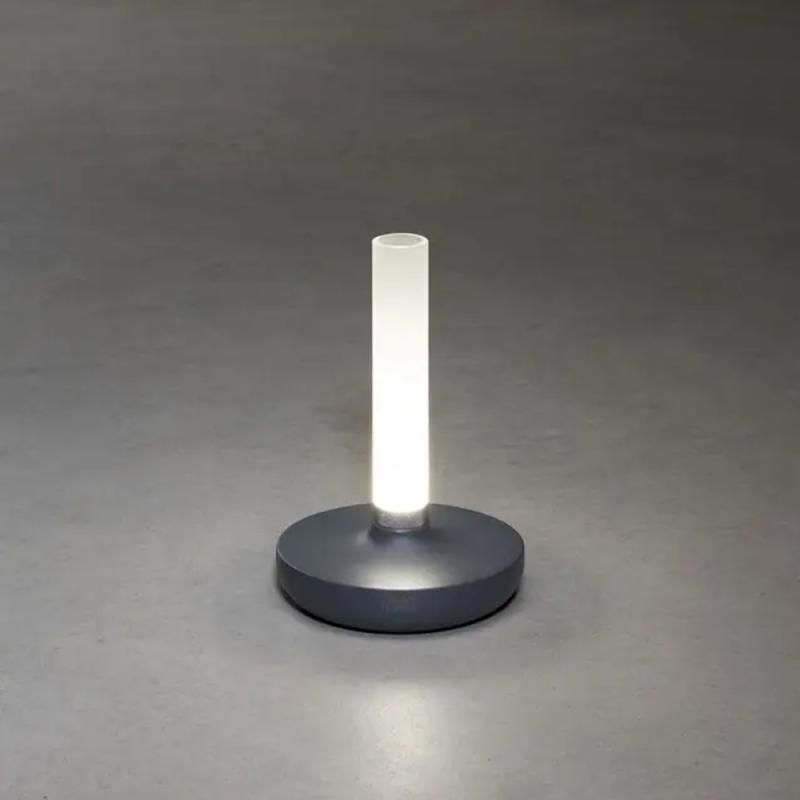 Biarritz Bordslampa USB 3,7V IP54 Mörkgrå Konstsmide